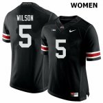 NCAA Ohio State Buckeyes Women's #5 Garrett Wilson Black Nike Football College Jersey BXS7845SK